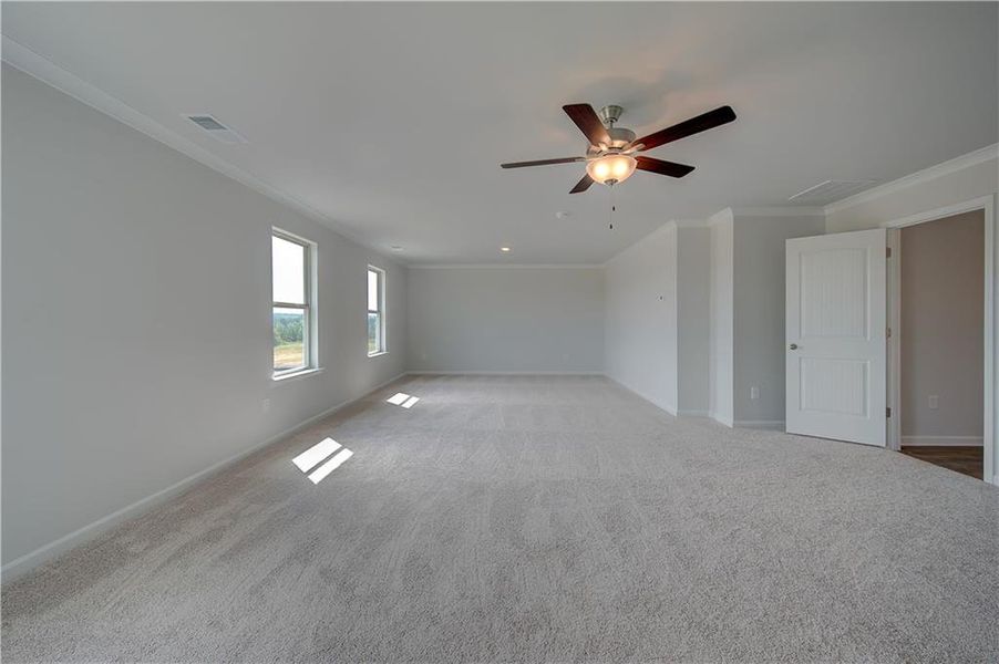 Spacious, unfurnished interior of a new home in Brighton, Locust Grove (Image 33). Spacious, unfurnished interior of a new home in Brighton, Locust Grove (Image 33).