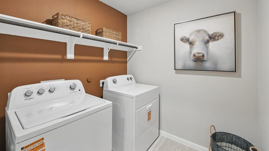 Furnished interior view inside a new home in Hickory Grove, Krum (Image 31).