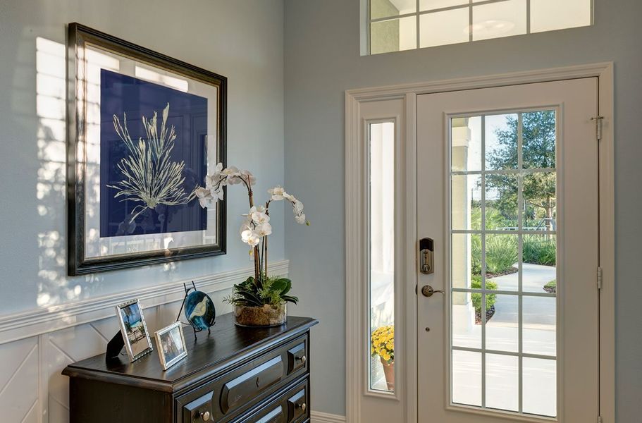 Representative furnished interior of a home built from the Bright Meadow 2 by Neal Communities in Grand Palm, Venice (Image 10).