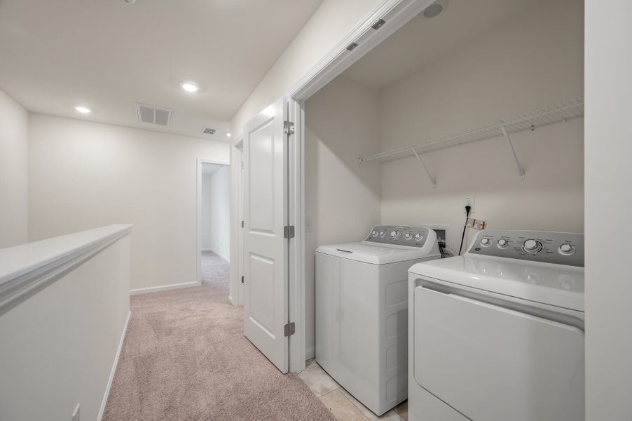 Furnished interior view inside a new home in The Landings at Montague, Goose Creek (Image 18).