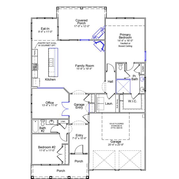 2D floor plan layout of this home in Brayden, Advance, NC (Image 2). 2D floor plan layout of this home in Brayden, Advance, NC (Image 2).