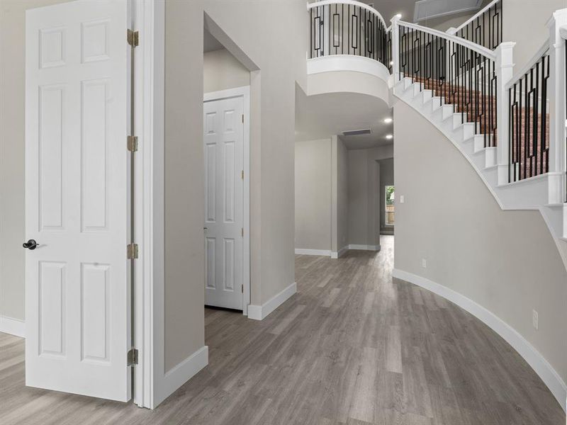 Spacious, unfurnished interior of a new home in , Denison (Image 34). Spacious, unfurnished interior of a new home in , Denison (Image 34).