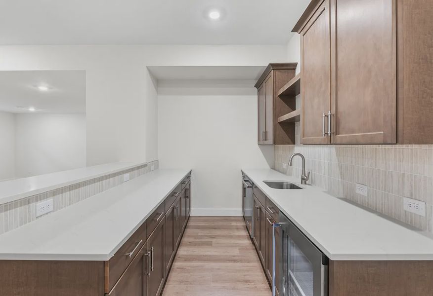 Homesite 51 Wet Bar at Finished Basement - 11 of 12