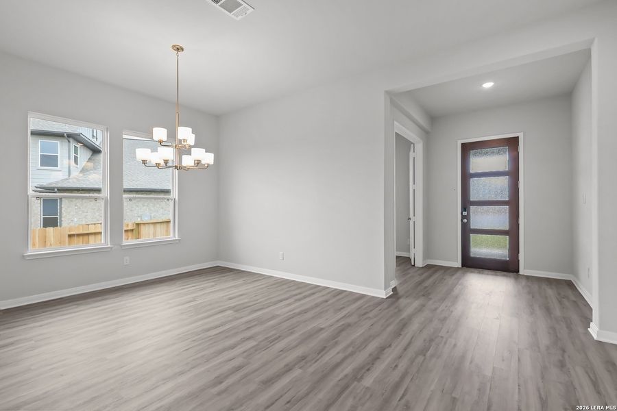 Spacious, unfurnished interior of a new home in Homestead, Schertz (Image 30). Spacious, unfurnished interior of a new home in Homestead, Schertz (Image 30).
