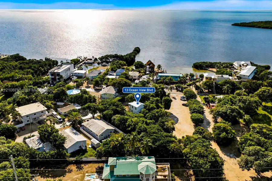 Aerial perspective of a coastal residential property surrounded by mature tree canopy and proximity to open water Aerial perspective of a coastal residential property surrounded by mature tree canopy and proximity to open water