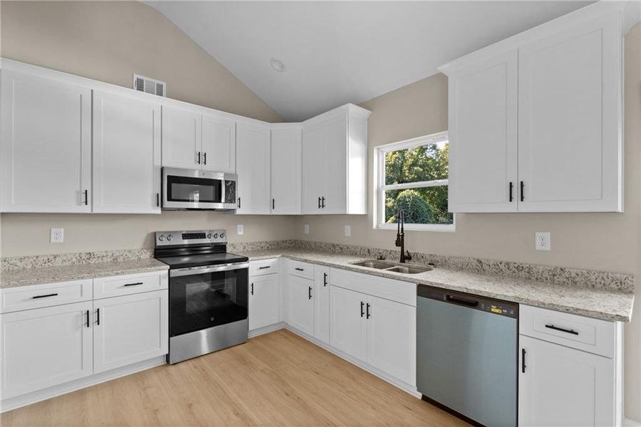 Furnished interior view inside a new home in , Cornelia (Image 10). Furnished interior view inside a new home in , Cornelia (Image 10).