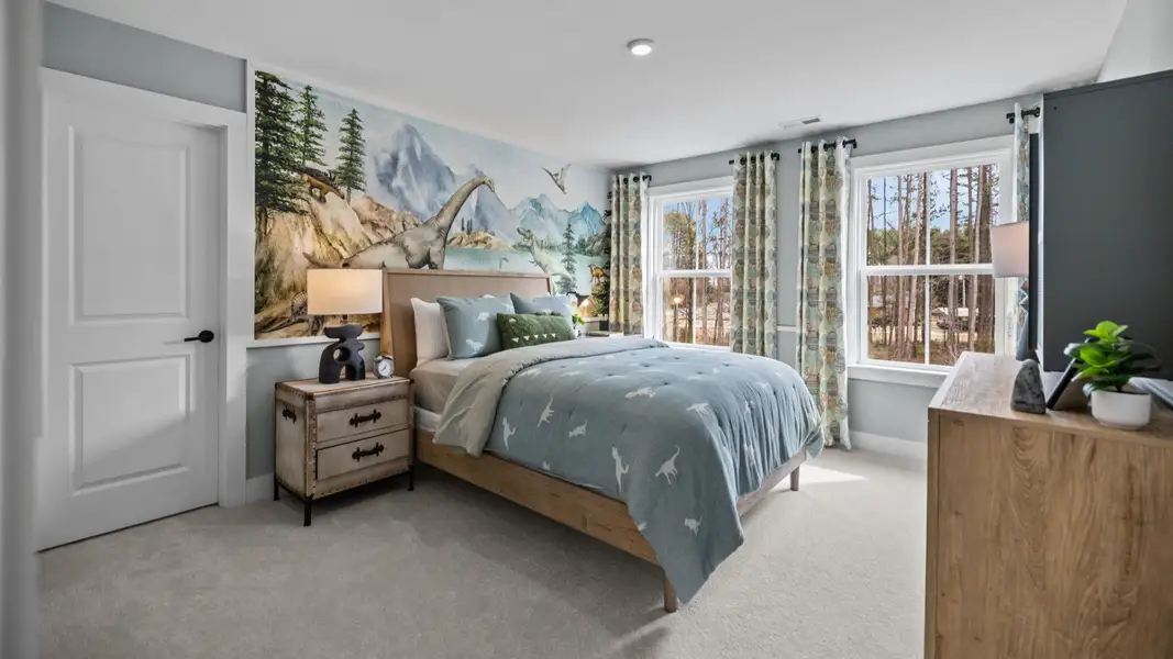 The Stonefield Plan by DRB Homes in McBride Indian Trail, NC - Bedroom 2