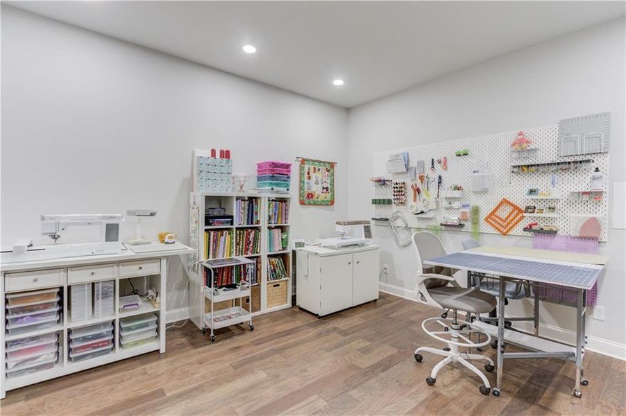 Furnished interior view inside a new home in , Gainesville (Image 42).