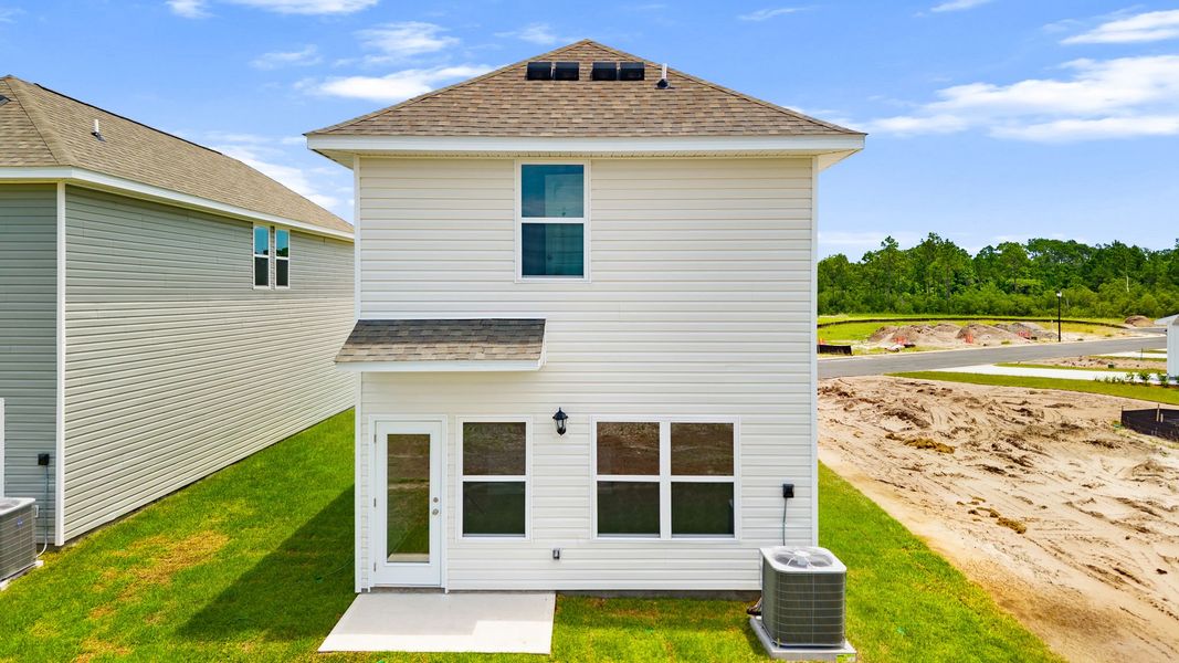 Exterior details and patio area of a home in Salt Pines, Port Saint Joe (Image 26).