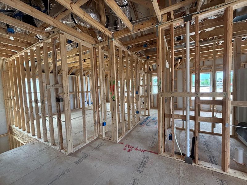 Spacious, unfurnished interior of a new home in Covered Bridge, Hutto (Image 15).
