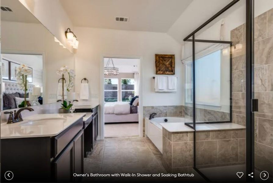 Interior photos- Photo of Pulte model home with same floor plan, not of actual home listed.