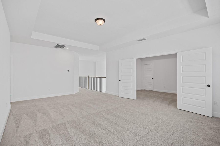 Spacious, unfurnished interior of a new home in Provence - 60', Austin (Image 32). Spacious, unfurnished interior of a new home in Provence - 60', Austin (Image 32).