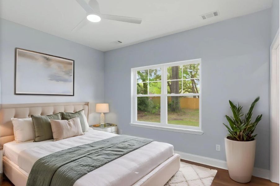 Furnished interior view inside a new home in , Yemassee (Image 8). Furnished interior view inside a new home in , Yemassee (Image 8).