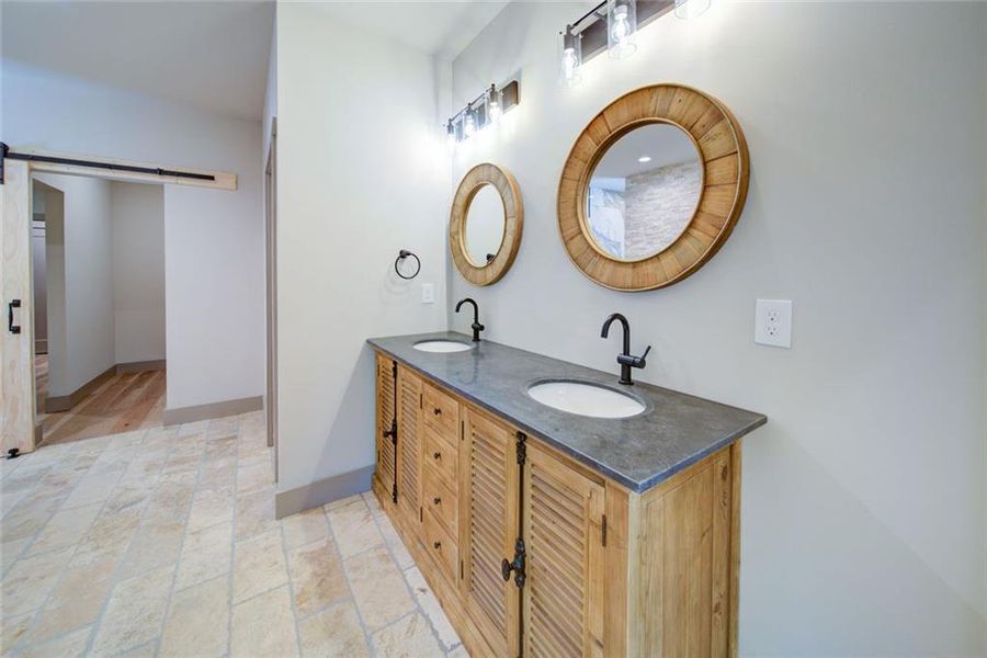 Furnished interior view inside a new home in , Dawsonville (Image 13).