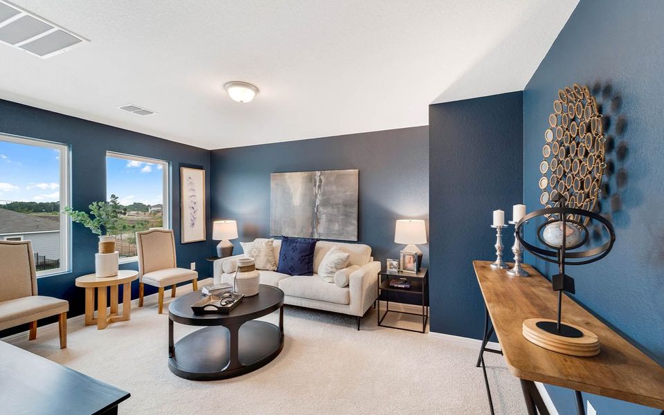 Furnished interior view inside a new home in Cool Water, Jarrell (Image 20).