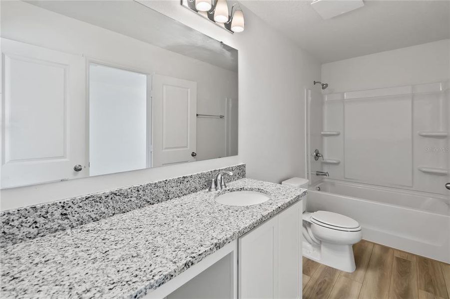 Furnished interior view inside a new home in Bellaviva III at Westside, Davenport (Image 7). Furnished interior view inside a new home in Bellaviva III at Westside, Davenport (Image 7).