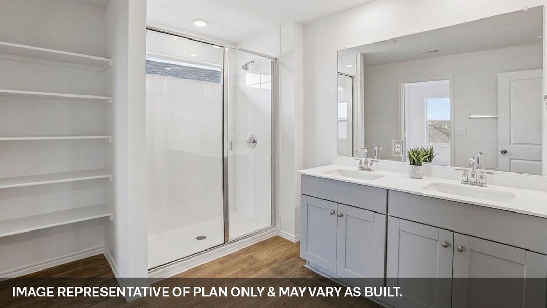 Furnished interior view inside a new home in Talavera, Kyle (Image 6).