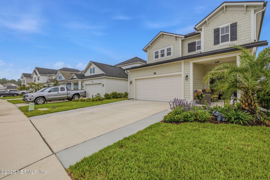Front exterior of a new home in , St. Augustine, FL, highlighting curb appeal (Image 22). Front exterior of a new home in , St. Augustine, FL, highlighting curb appeal (Image 22).