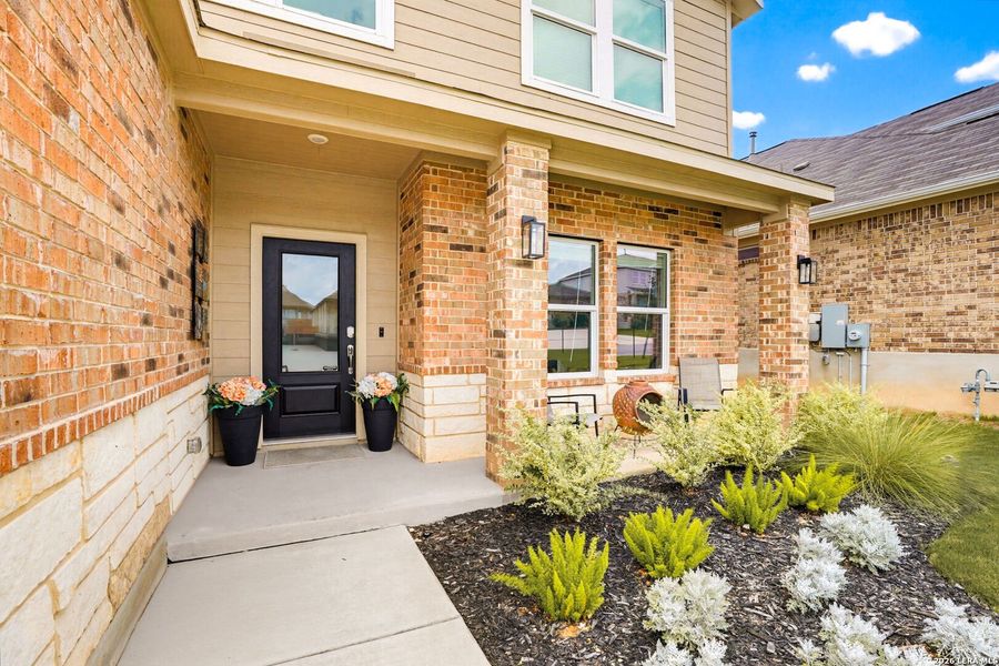Exterior details and patio area of a home in Hidden Trails, Bulverde (Image 25). Exterior details and patio area of a home in Hidden Trails, Bulverde (Image 25).