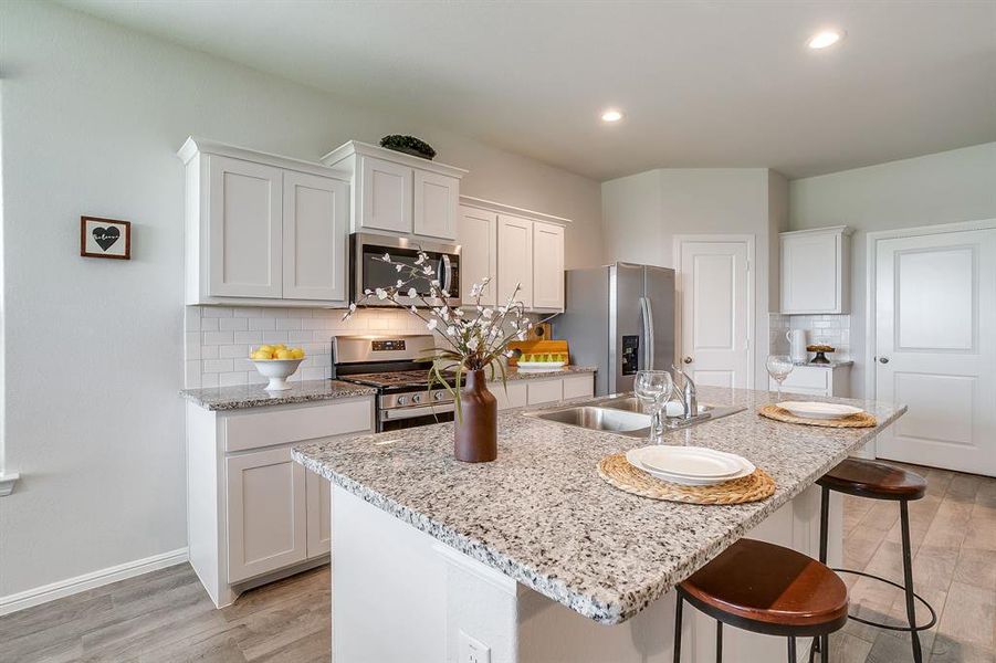 Furnished interior view inside a new home in , Fort Worth (Image 14).