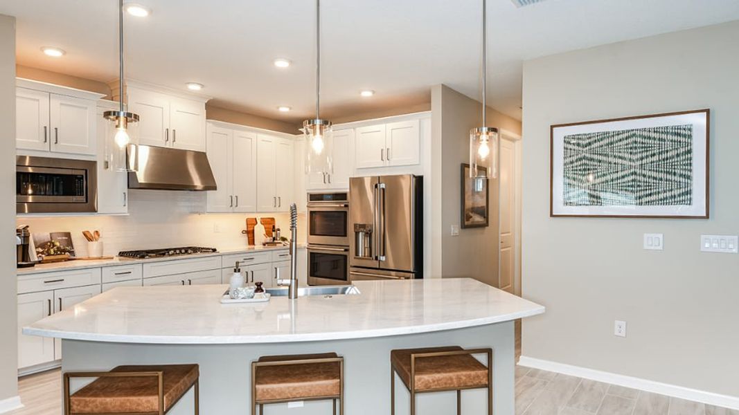 Furnished interior view inside a new home in Headwaters at Lofton Creek, Yulee (Image 5).