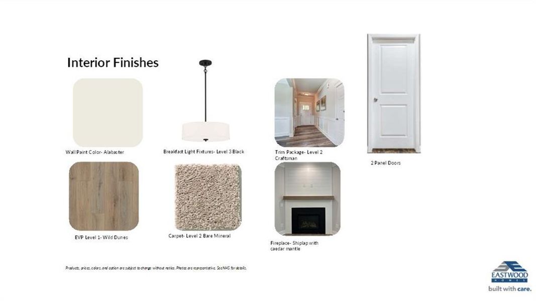 Sample of building materials used in homes in Twin Lakes, Hoschton (Image 5).