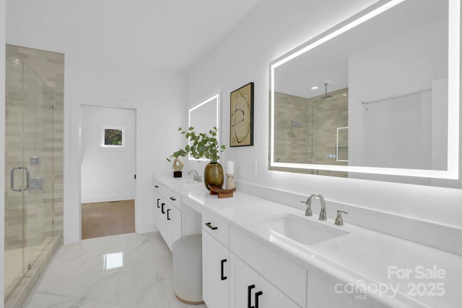 Furnished interior view inside a new home in , Charlotte (Image 8). Furnished interior view inside a new home in , Charlotte (Image 8).