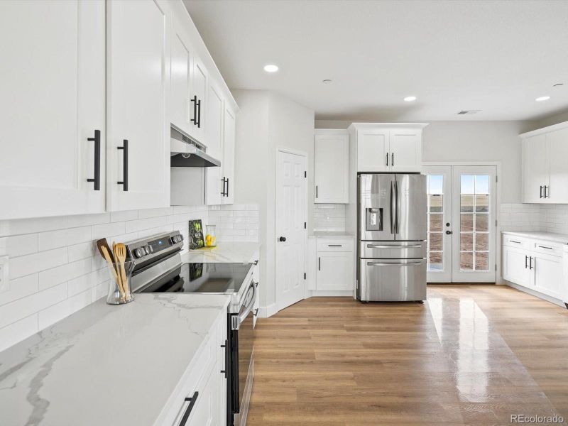 Furnished interior view inside a new home in , Strasburg (Image 5).