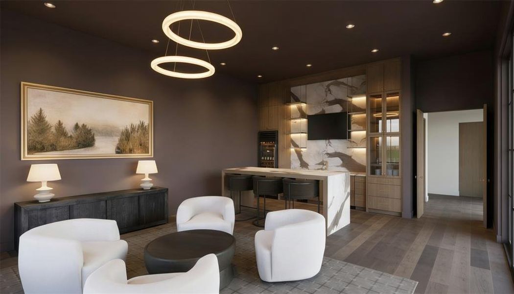 Furnished interior view inside a new home in , Westlake (Image 6). Furnished interior view inside a new home in , Westlake (Image 6).