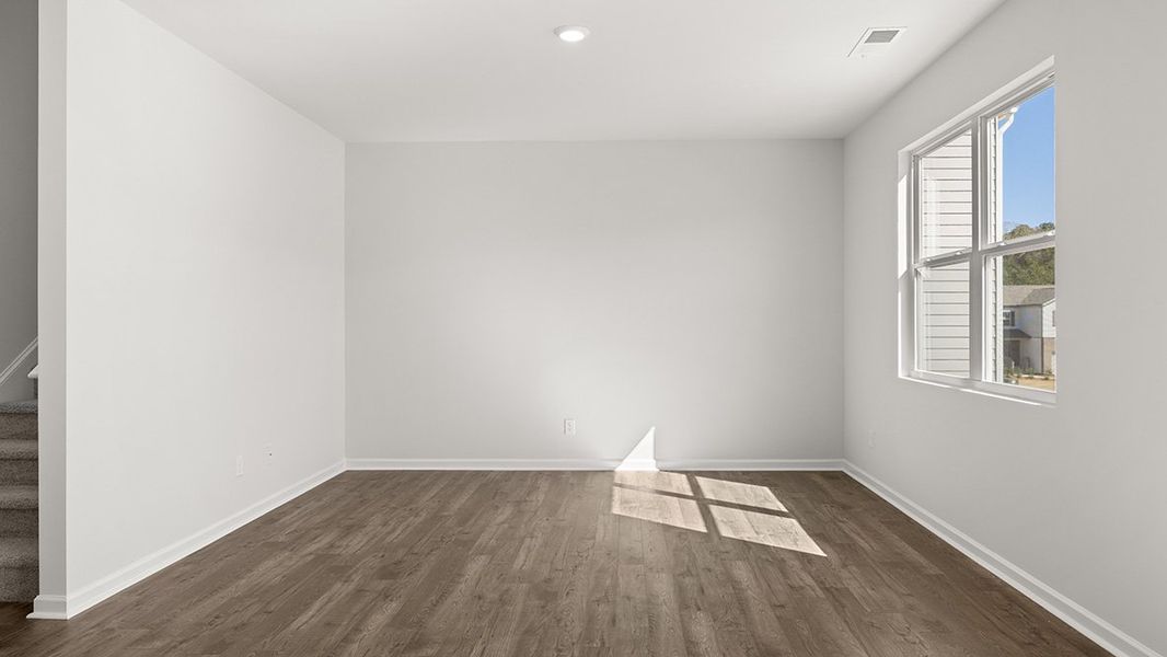 Representative unfurnished interior of a home built from the Belhaven by D.R. Horton in Oaks at Cedar Grove, Fairburn (Image 15).