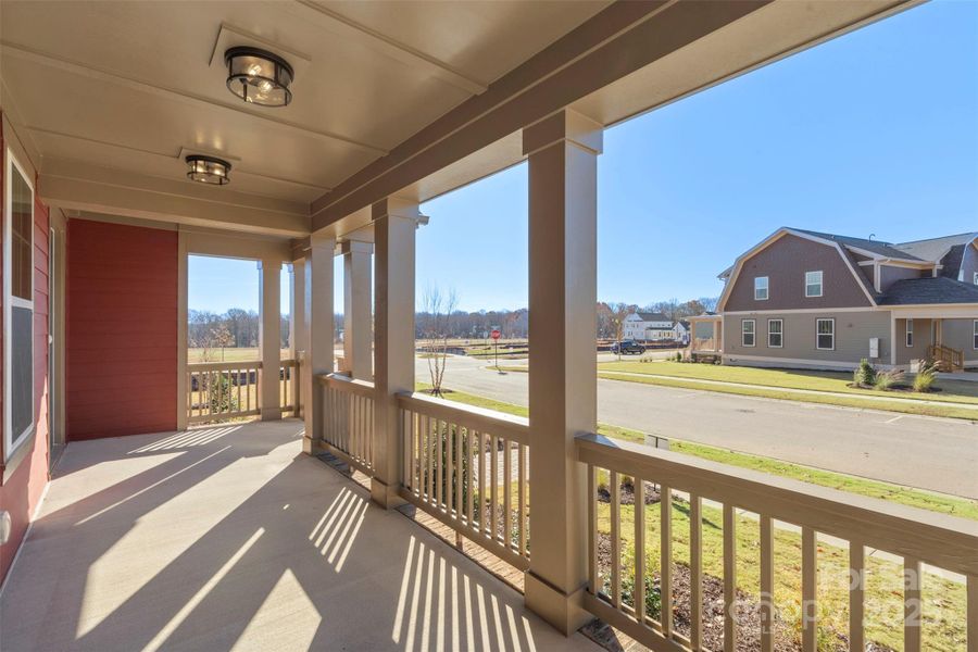 Exterior details and patio area of a home in Riverwalk, Rock Hill (Image 20).