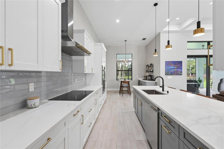 Furnished interior view inside a new home in , Naples (Image 8).