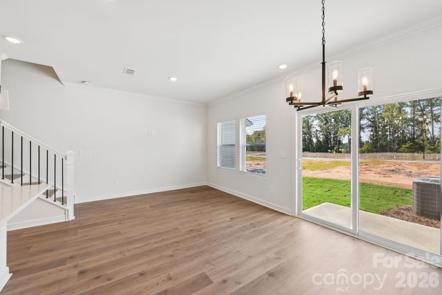 Photo is not of the actual home, but is an inspirational photo of builder’s model home and may depict options, furnishings, and/or decorator features that are not included