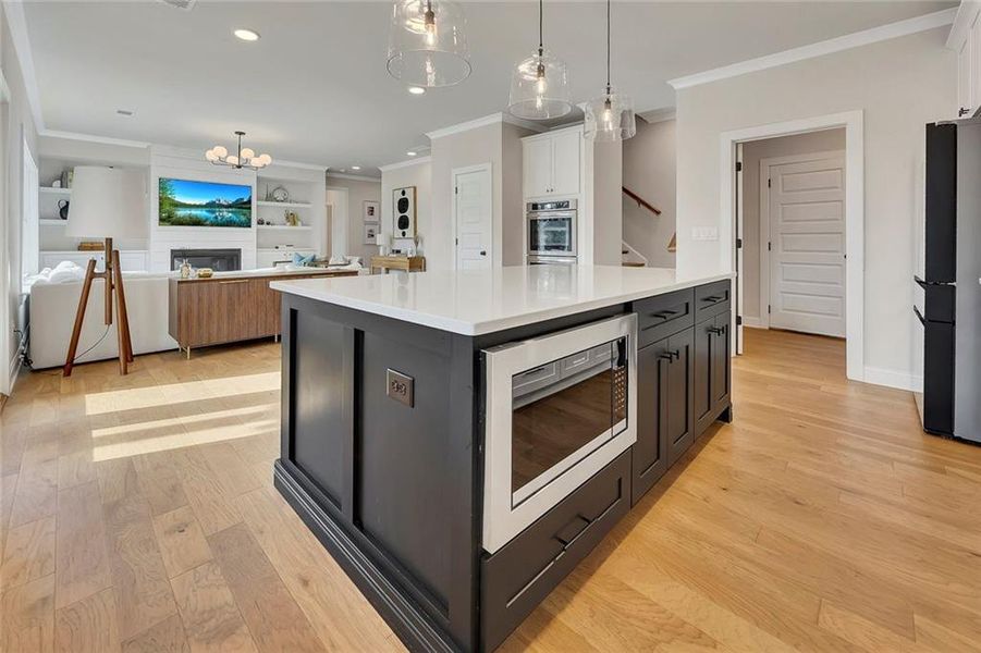 Furnished interior view inside a new home in , Marietta (Image 51).