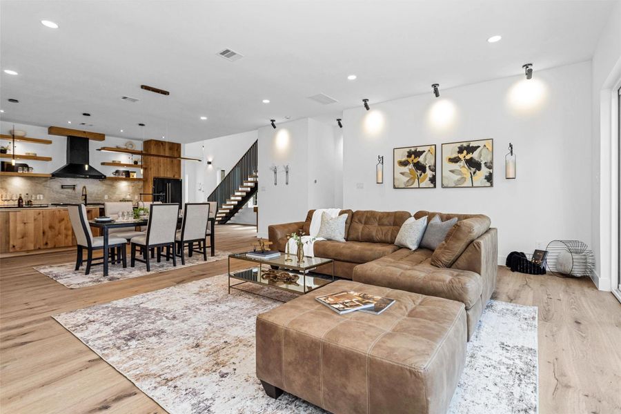 Furnished interior view inside a new home in , Montgomery (Image 10).