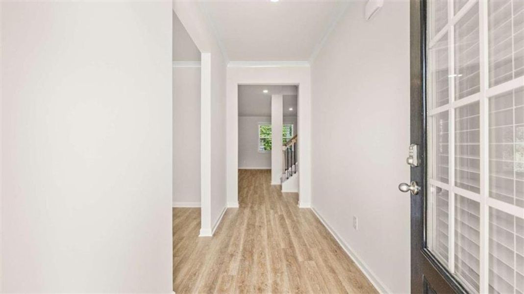 Spacious, unfurnished interior of a new home in Independence, Loganville (Image 17). Spacious, unfurnished interior of a new home in Independence, Loganville (Image 17).