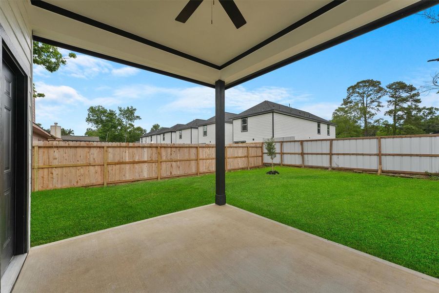 Covered Back Patio Covered Back Patio