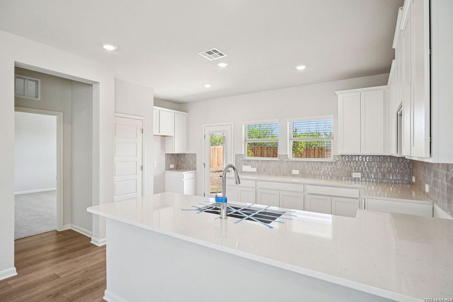 Furnished interior view inside a new home in Remington Ranch, San Antonio (Image 10). Furnished interior view inside a new home in Remington Ranch, San Antonio (Image 10).