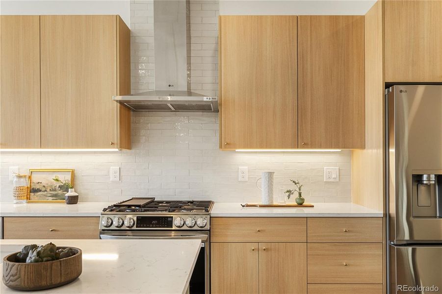 Close-up of interior finishes inside a home in , Denver (Image 17).