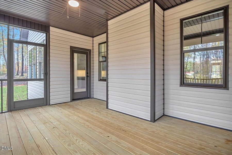 Screened porch Screened porch
