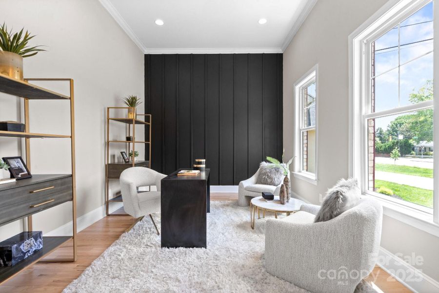 Furnished interior view inside a new home in , Charlotte (Image 12). Furnished interior view inside a new home in , Charlotte (Image 12).