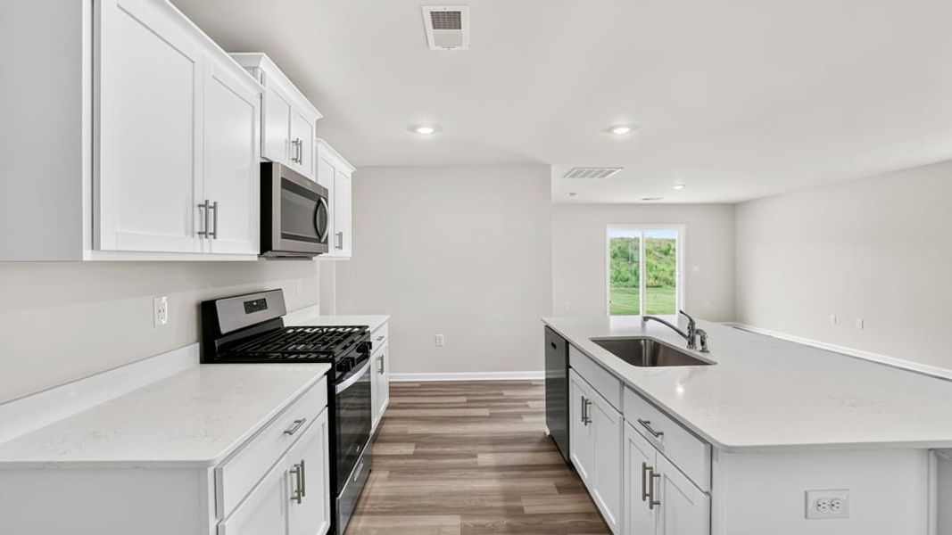 Furnished interior view inside a new home in Tyger Pines, Moore (Image 11).