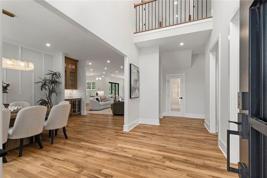 Furnished interior view inside a new home in , Atlanta (Image 5).