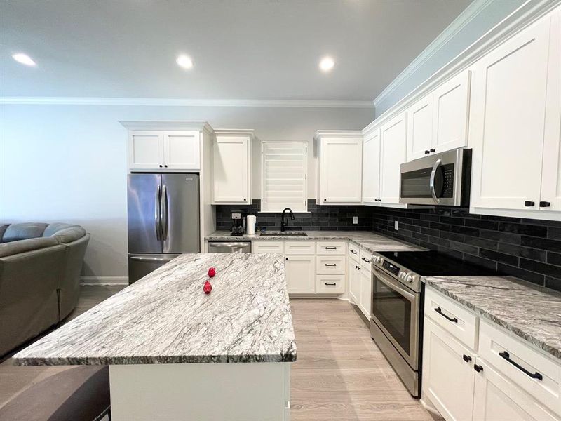 Furnished interior view inside a new home in , Yantis (Image 15). Furnished interior view inside a new home in , Yantis (Image 15).