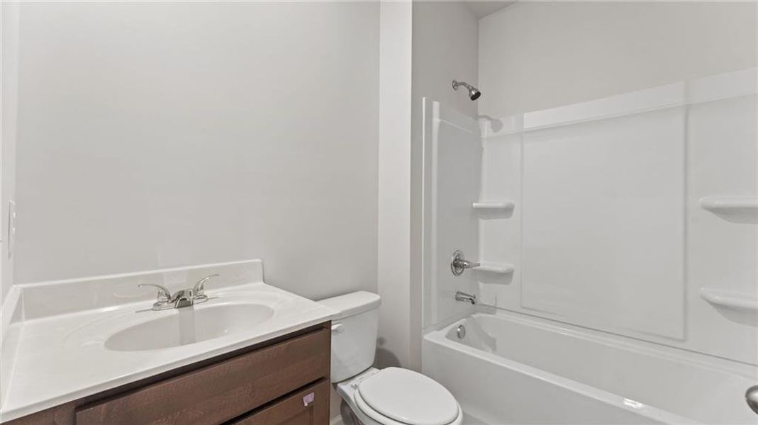 Furnished interior view inside a new home in Villages at Cedar Hill, Dallas (Image 10).