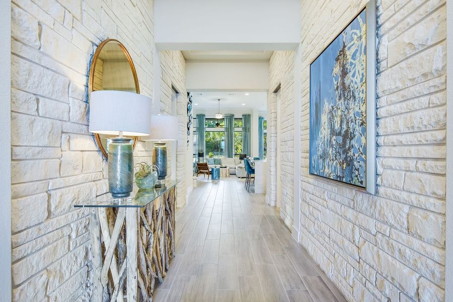 Representative exterior details of a home built from the Siena III by Giddens Homes in Clearwater Ranch, Liberty Hill (Image 46).
