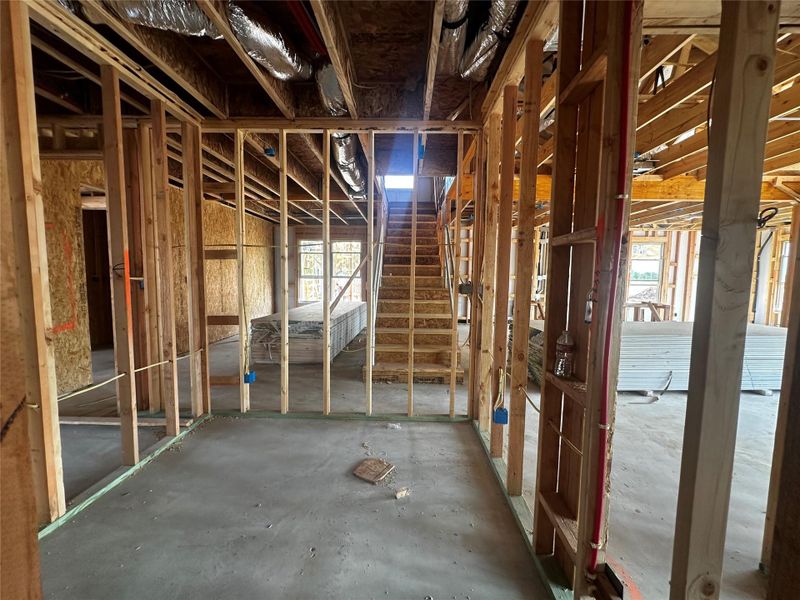 In-progress construction of a new home in Berry Creek Highlands, Georgetown, TX (Image 16).