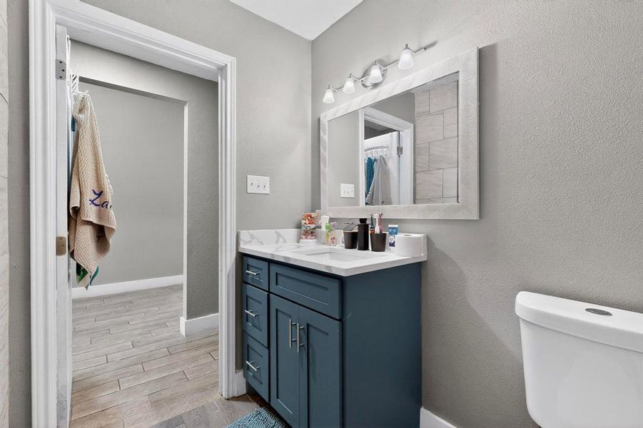 Furnished interior view inside a new home in , Ennis (Image 17).