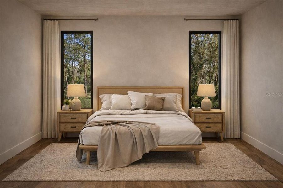 Furnished interior view inside a new home in , Georgetown (Image 5).