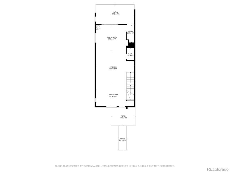 Main Floor approximate dimensions